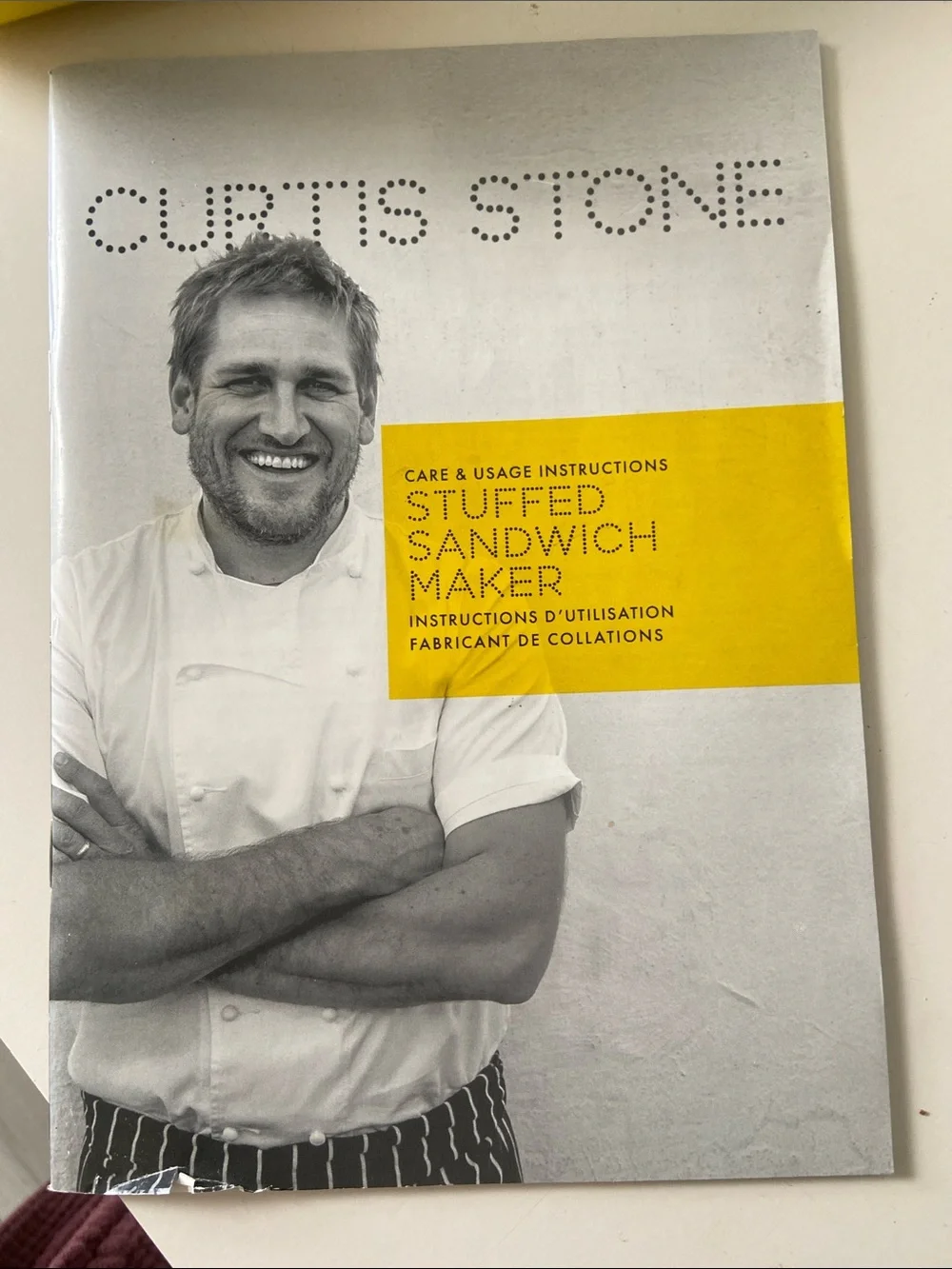 Curtis stone yellow stuffed